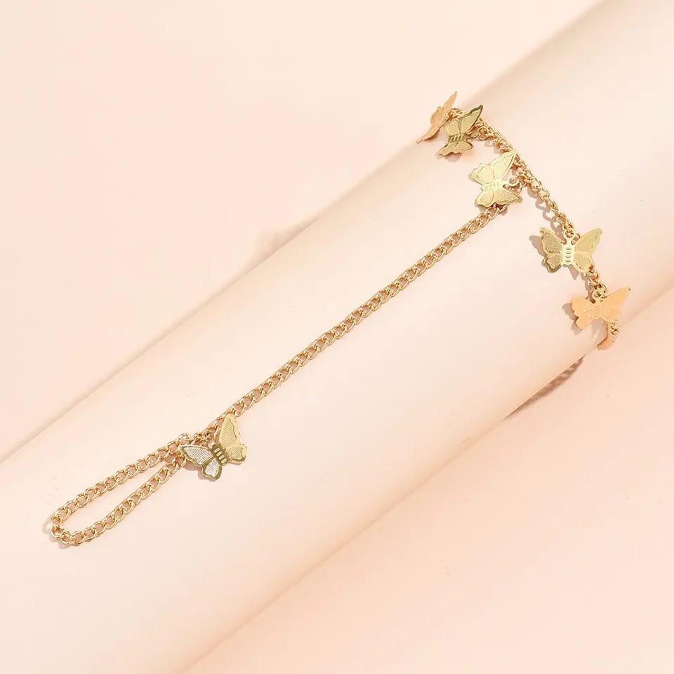 Golden Butterfly Bracelet