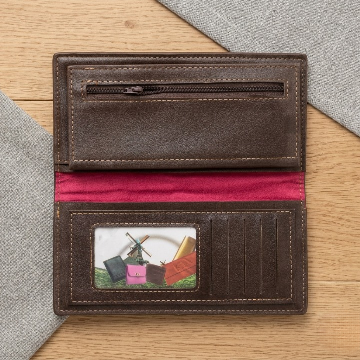 Premium Bi-Fold Long Wallet