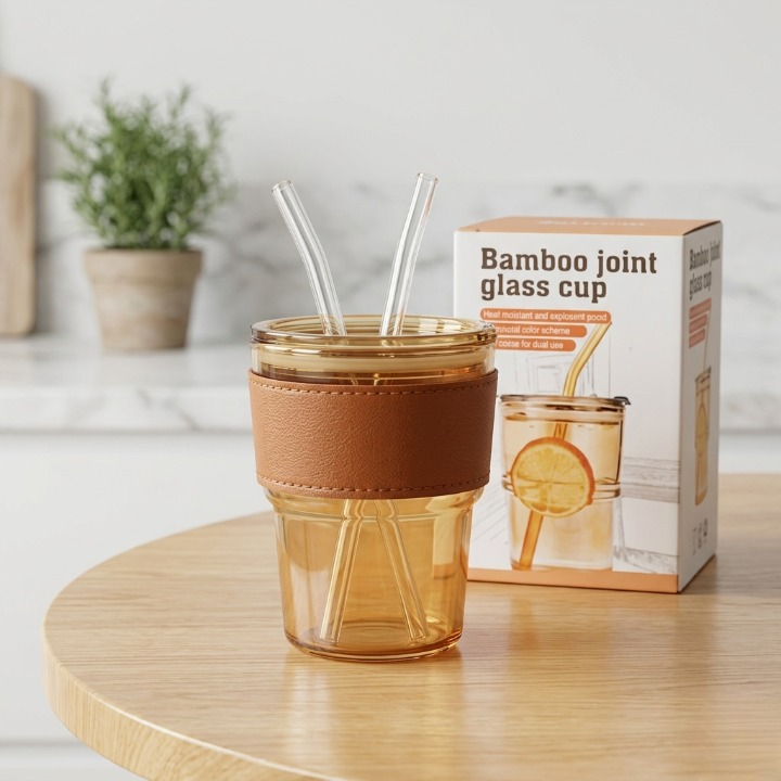 Aesthetic Glass Tumbler