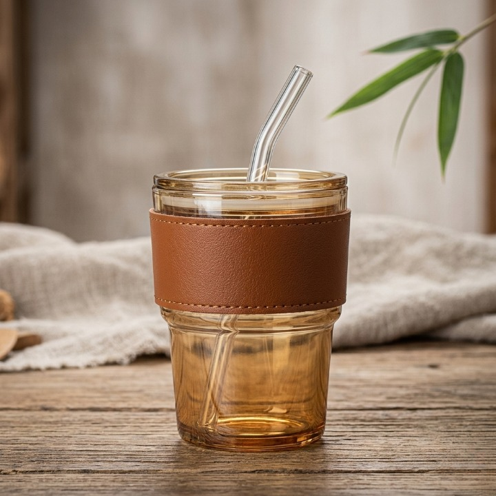 Aesthetic Glass Tumbler