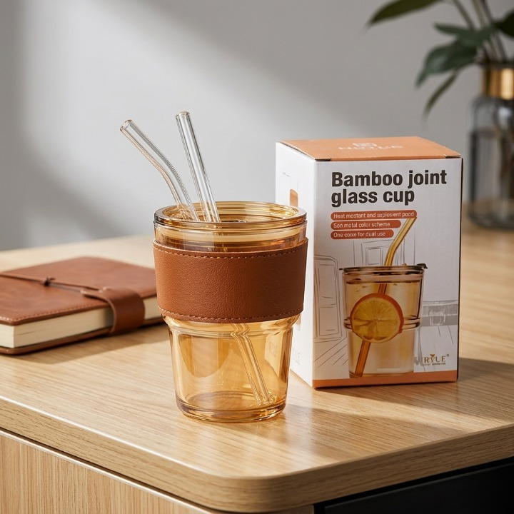 Aesthetic Glass Tumbler