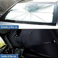 Premium Car Windshield Sun Shade Umbrella – Foldable Auto Front Window UV Reflector