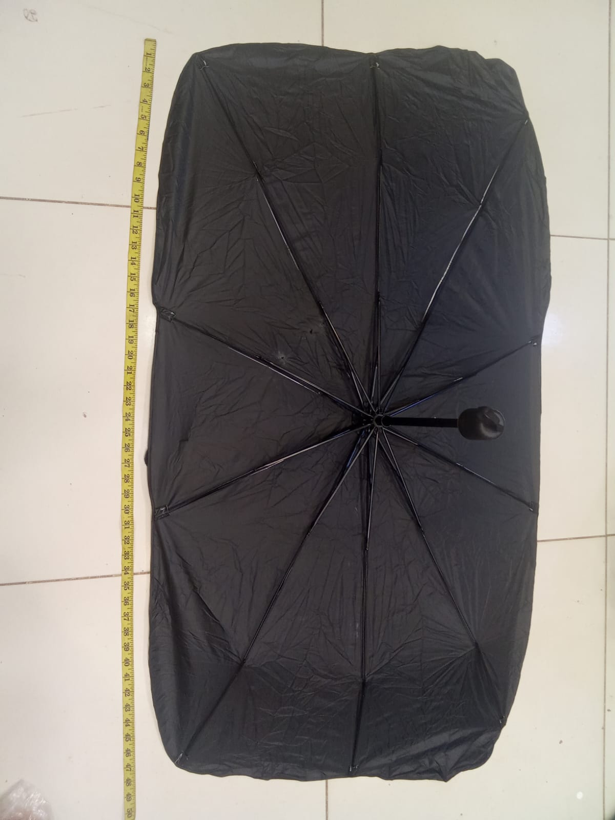 Premium Car Windshield Sun Shade Umbrella – Foldable Auto Front Window UV Reflector