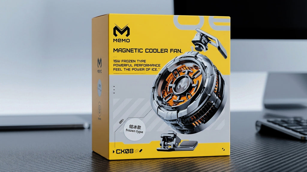 MEMO CX08 Pro Mobile Cooling Fan 25W Semiconductor Phone Cooler
