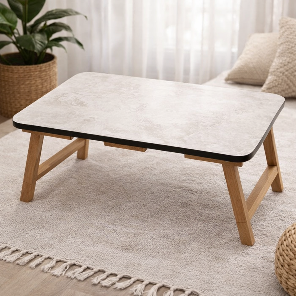 Multi-Purpose Wooden Folding Table –For Laptop & Other Ativity