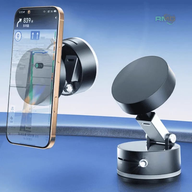 Magnetic Phone Holder Foldable & Adjustable 360° Magnetic Mount for Car, Bathroom, Kitchen, Gym