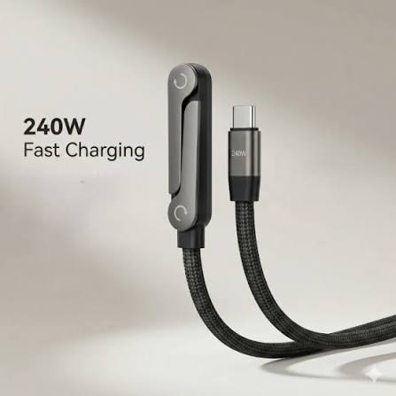 240W 2-in-1 Data Cable With Stand