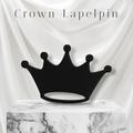 Crown Lapel Pin Stylish Punk Badge